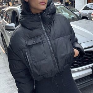 OAK+ FORT CROPPED PUFFER